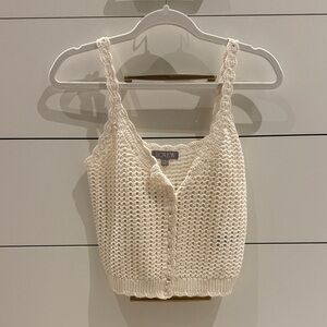 J. Crew Women's Cream Knit Camisole